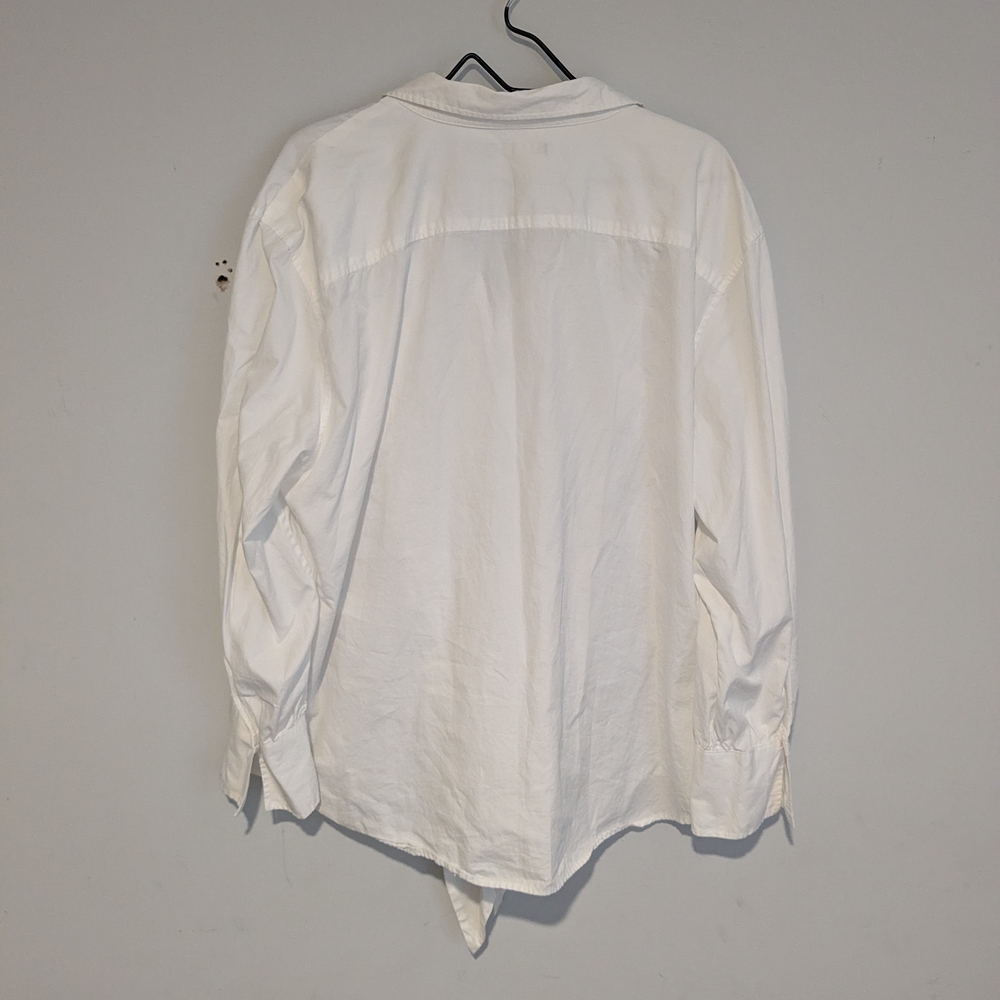 Lauren Ralph Lauren Women's White Top Sleeve Shirt Size 3X TTTG - Picture 5 of 7